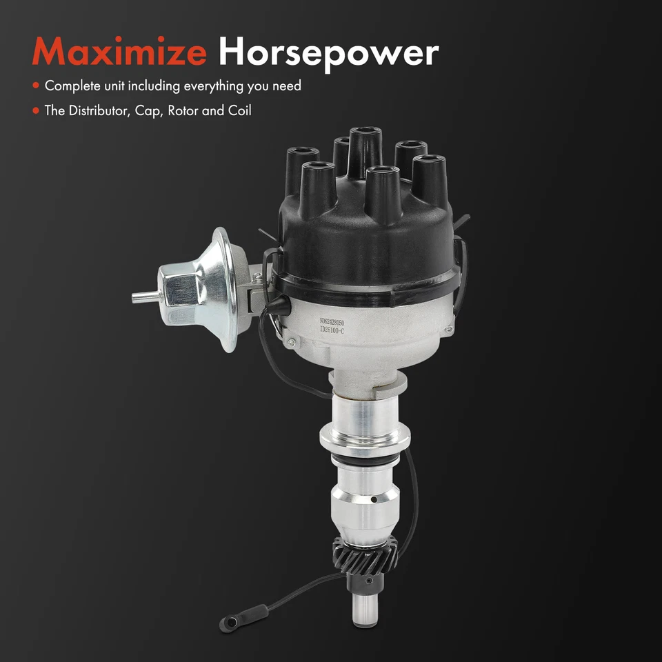 Distribuidor de encendido para Ford F-100 F-250 F-350 Bronco E-100 Econoline personalizado Foto 2 de 4