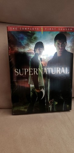 Supernatural: The Complete First Season (DVD, 2005, 6-Disc Set) Like New