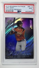 2019 Bowman Platinum -Platinum Presence Joey Bart #PP-6 Purple #/250 PSA 9 Mint