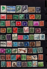 WW Lot of 102 Stamps Early 1900s To Modern Vintage Philately History Starter Kit