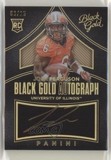 2016 Panini Black Gold Collegiate /25 Josh Ferguson #147 Rookie Auto RC