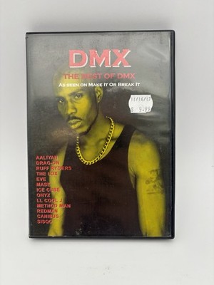 The Best of DMX DVD 2005 Music Video Collection Ruff Ryders Anthem Party Up VG