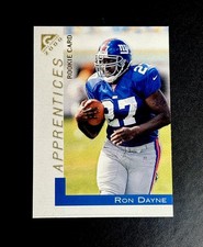2000 Topps Gallery Ron Dayne Rookie Apprentices #158 (RC) Football Card Giants. rookie card picture