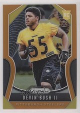 2019 Panini Prizm Rookies Orange Prizm 97/249 Devin Bush II #313 w6g