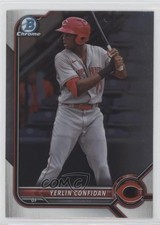 2022 Bowman Draft Chrome Yerlin Confidan #BDC-199 17tm