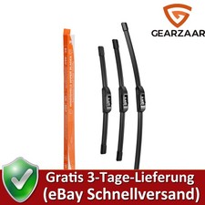 SCHEIBENWISCHER WISCHERBLÄTTER VORNE + HINTEN passt für Ford Fiesta V Van 03-10