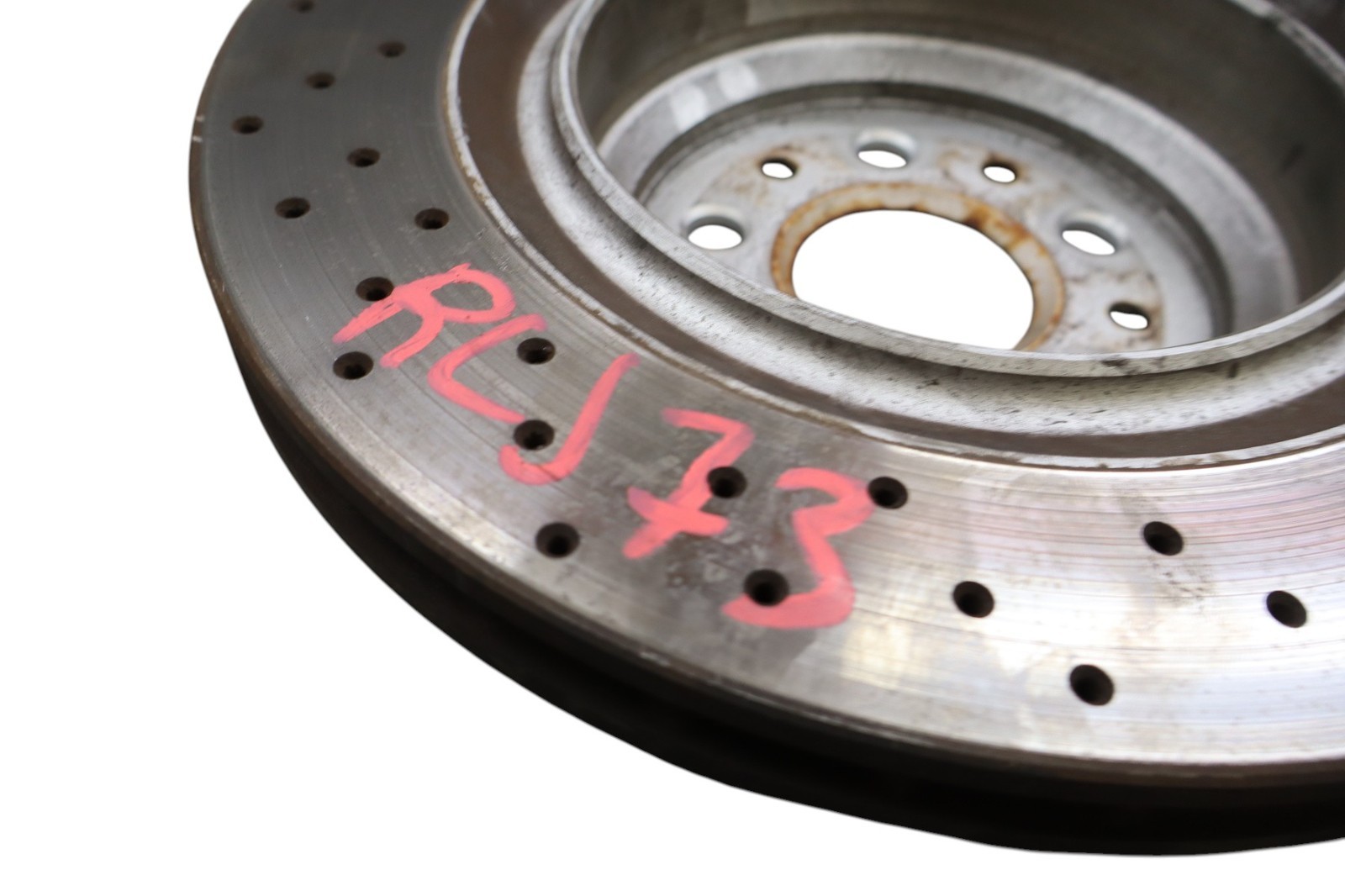 14-24 Maserati Ghibli M157 Rear Left Driver Side Brake Rotor Disc Oem