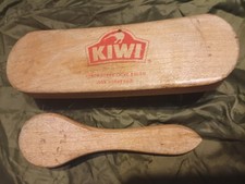 Kiwi Horse Hair Shoe Shine Brushes