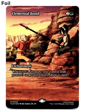 Elemental Bond (Borderless) - FOIL - [Avatar: the Last Airbender: TCE] MTG 🌳