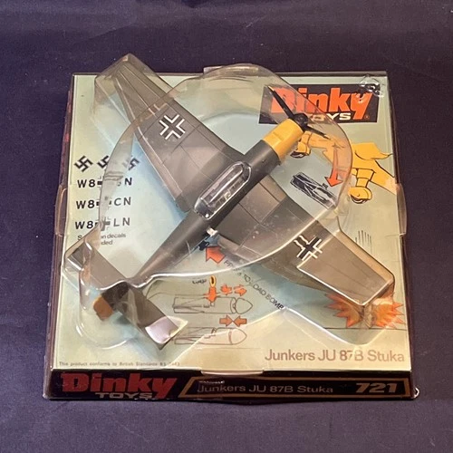 Dinky Toys 721 Junkers Ju87B Stuka New Sealed Vintage Original