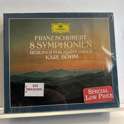 FRANZ SCHUBERT: 8 SYMPHONIES | Berliner Philharmoniker KARL BÖHM | *SEALED*