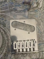 Fender Squier Affinity Series Telecaster Chrome 6 Saddle BRIDGE, Tele