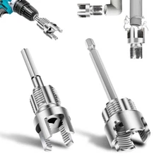 2X 1/2'' & 3/4'' Integrated Internal & External Pipe Threading Tool for PPR PVC
