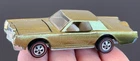 Vintage Hot Wheels Redline 1969 TRUE OLIVE Custom Continental Mark III - RARITY!