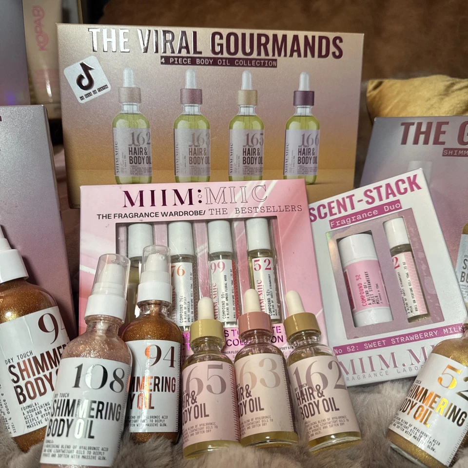 SALE! Lot Of MIIM MIIC - Shimmer Oil Collections The Glow Edit Sets, 62,63,64,65 - Image 4 of 4