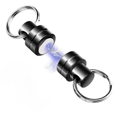 Magnetic Key Holder Key Chains, Detachable Key Ring Quick Release Keychain