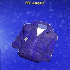 RARE BOS JUMPSUIT Fallout 76 FO76 XBOX FAST DELIVERY Game Apparel BROTHERHOOD