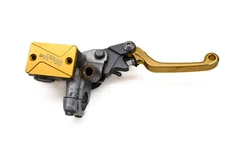 03 Kawasaki KLX400R Front Brake Master Cylinder & Aftermarket Lever