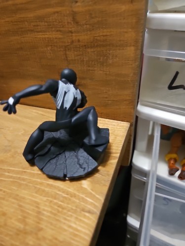 Marvel Black Symbiote Suit Spiderman Disney Infinity 2.0 Figure - Pre-owned - L4 - Picture 3 of 4