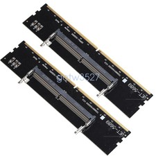 2PCS Laptop DDR5 RAM to Desktop Adapter Card Memory Tester SO-DIMM to PC DDR5