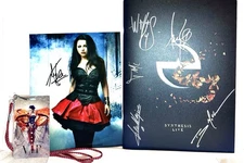 Ultimate Evanescence Fan Pack Authentic Autograph Photo Program,Backstage Pass ￼