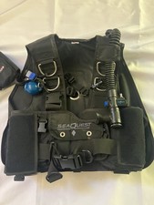 Sea Quest Men  s Scuba BCD Vest M/L Buoyancy Jacket Made In USA 311093