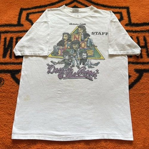 Vintage New Kids On The Block Band Staff Graphic T shirt Men Vintage vintage concert t-shirt, vintage, size XL, single stitch, B+ condition