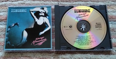 CD Scorpions - Savage Amusement, Club Edition, 1988