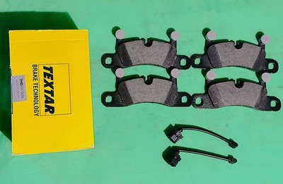 Rear Brake Pads Sensors For 11-18 Porsche Cayenne Regular Brakes PAA-698-451