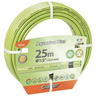 claber  Aquaviva Plus: Handlicher und algenbeständiger Gartenschlauch Ø 1/2'' (12
