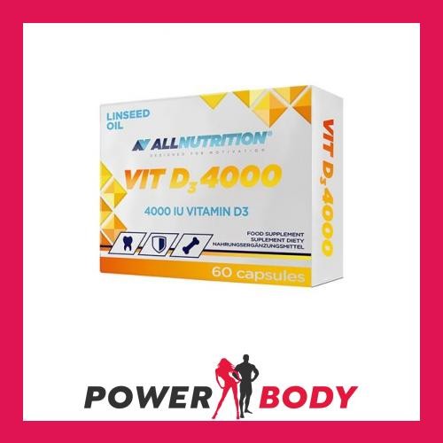 Allnutrition - Vit D3 4000, 4000 IU - 60 caps