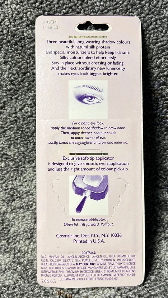 L'Oreal Vintage Shadow Riche LES TWILLS Eye Shadow Trio NOS - Image 3 of 4