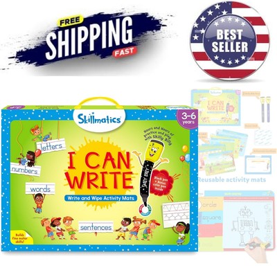 Reusable Preschool Learning Activities Educational Toy for Kids 3-6