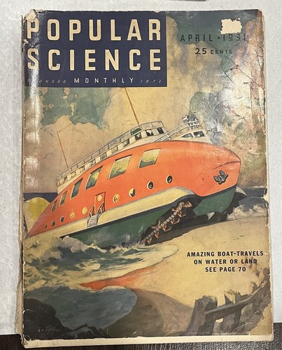 Lot 4 Vintage POPULAR SCIENCE MAGAZINES - Picture 12 of 15