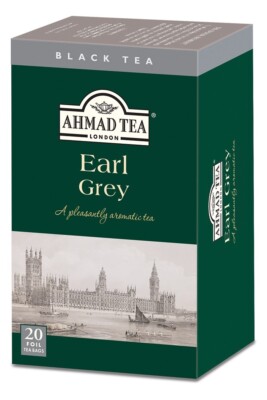 Ahmad Black Tea EARL GREY 20 Tea Bags Gourmet Tea