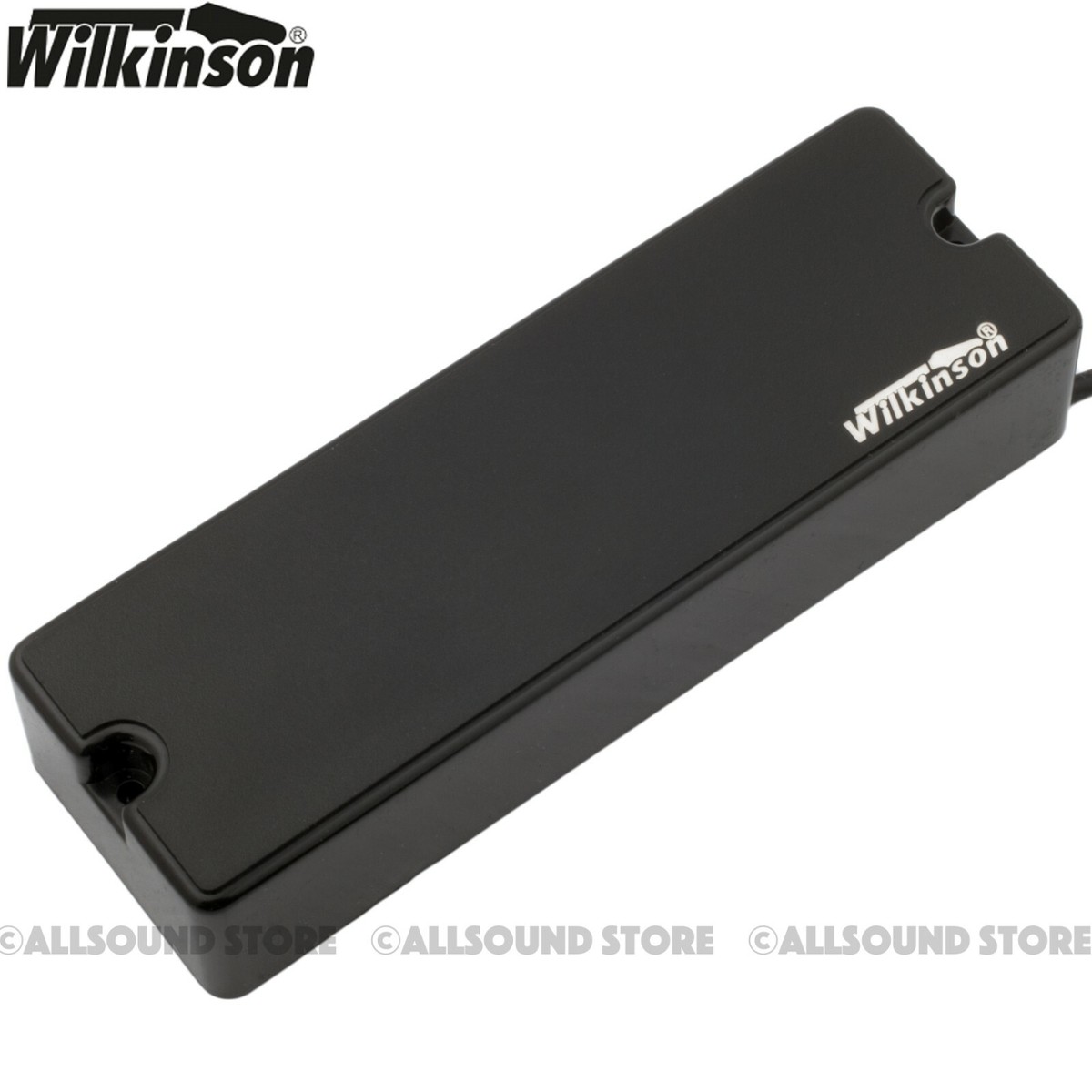 Wilkinson WPB Vintage P-Bass Tonabnehmer Set – AlNiCo V Magnete, Schwarz, Für 4-Saiten Bass