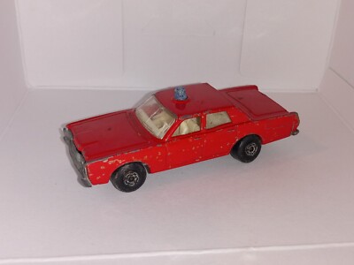 LESNEY FIRE CHIEF CAR イギリス製 Fire Chief Car 59 Lesney Matchbox Series 1960's Made In