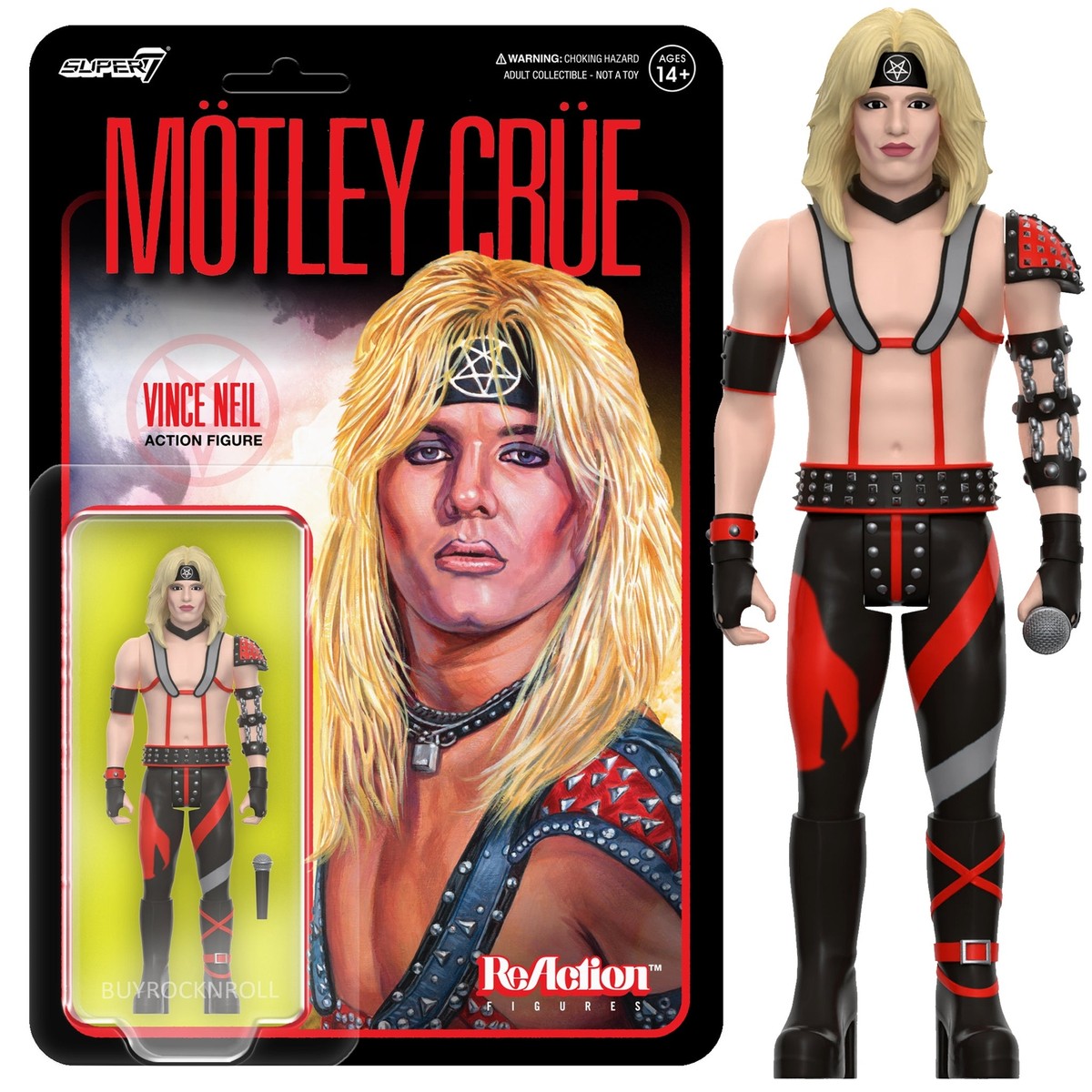 Motley Crue Collectible 2024 Handpicked Super7 Reaction