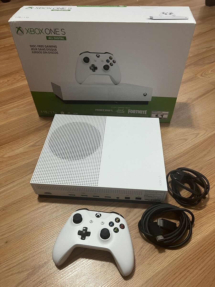 Microsoft Xbox One S All-Digital Edition: 1TB storage, 4K video