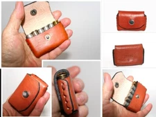 38 or 357 Ammo 6 rounds holder Bond Arms, leather, pocket carry wallet