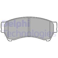 LP2111 Delphi Bremsbelagsatz, Scheibenbremse FüR Mazda,Mazda (Faw)