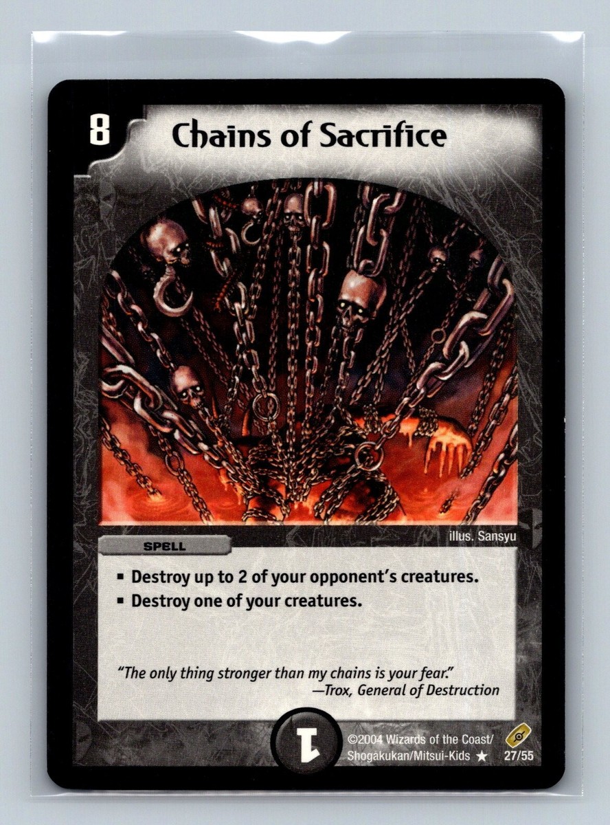 Duel Masters TCG - Chains of Sacrifice 27/55 - RARE - Wizards