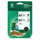 2 Pack 61XL 61 XL Ink Cartridge For HP ENVY 4500 4501 4502 4504 5530  5535