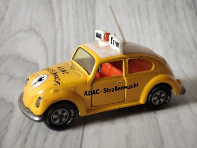 SIKU VW BEETLE VOLKSWAGEN BUG 1300 V311 1324 ADAC RARE MODEL CAR TOY GERMANY