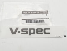 Nissan Skyline R34 Gtr V Spec Vspec Emblem Decal Sticker Rear Trunk For Sale Online Ebay