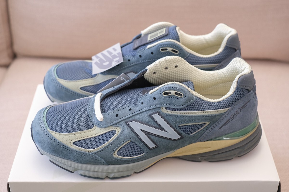 AURALEE✖️New Balance U990AL4 New Balance x Auralee U990AL4 Sneaker (Teal) | END. Launches