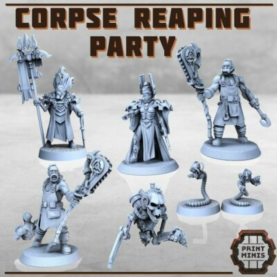 Corpse Reaping Party Reapers Butcher Spire Mistress Dystopian Grimdark Scatter T