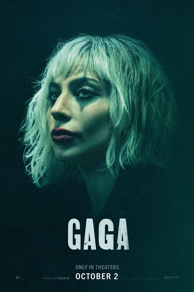 Joker Folie a Deux movie poster - 11" x 17" - Lady Gaga poster