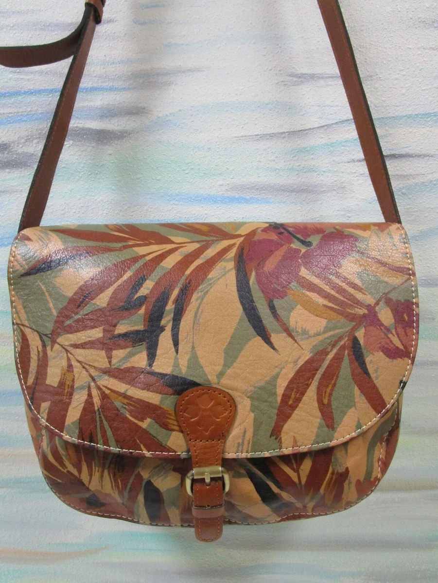 Patricia nash rosolini leather saddle best sale bag