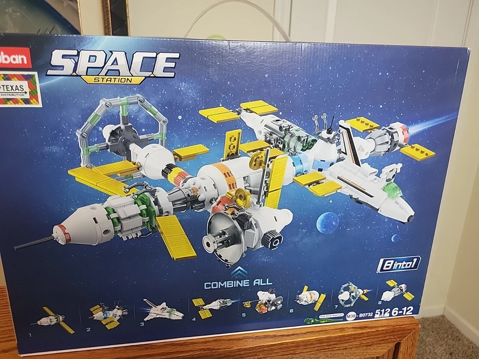 Building Blocks Sluban M38-B0732 SPACE - INTERNATIONAL SPACE STATION (512PCS) - Image 2 of 4